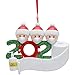 Produktbild Ornament Weihnachtsbaum Dekorationen Ornamente, 2020 Survived Family Christmas Hanging Pendant Decor, DIY Name Personalized Holiday Decoration Crafts, Christmas Eve Xmas Gift for Friends Families