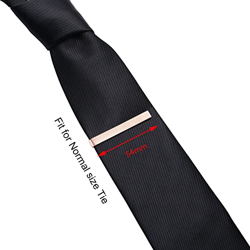 Honey Bear Mens Tie Clip Bar Normal Size Steel For Business Wedding Gift 5.4Cm Gold #TOP1