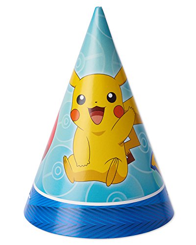 Chapeaux Cône Pokémon Core pour goûter d'anniversaire et fête d'enfants