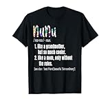 NuNu Definition Mother's Day & Birthday gift Grandmother T-Shirt