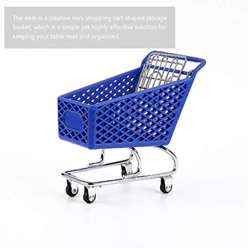 NICEXMAS Carrinho de Mão de Mini Supermercado 5. 50X5. 38X3. Modo de Carrinho de Compras de 34 Poleg