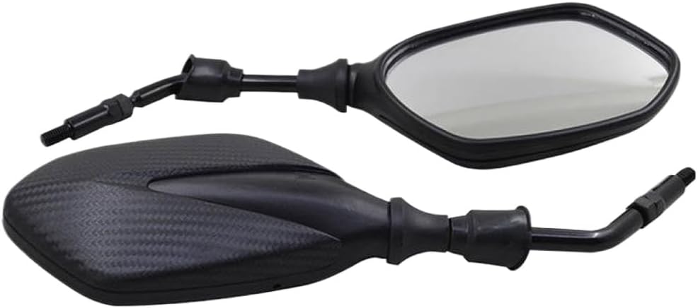 Motorcycle Rearview Mirror 8mm Anti-clockwise Mounting Screw Compatible With Elite 125 RX125(right and left)