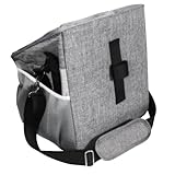 SEWOART シーオックスフォード製 自転車用ペットキャリア バスケット 犬 猫用 耐久性 防水 洗濯可 調節可能なストラップ付き