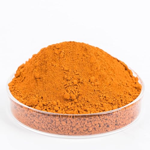 Goodtake Buff Concrete Color Pigment | Concrete DYE | Cement Color DYE | Iron Oxide Powder for Concrete, Cement, Mortar, Grout | Ready to Use | Add to Mix (Buff, 8 Ounce)