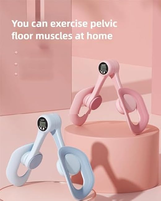 FemFit Pro - Pelvic & Thigh Trainer, 2025 Upgraded Smart Inner Thigh Exerciser with Digital Counter, Adjustable Resistance, Non-Slip, Portable Workout Tool for Full-Body Toning