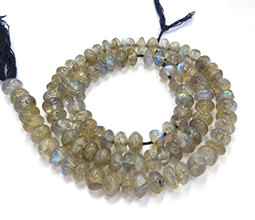 Perles en labradorite naturelle LKBEADS rondelles de qualité gemme pour bijoux fins