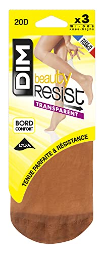 Dim Mi-Bas Femme Beauty Resist Transparent Confort x6