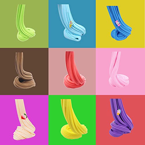 13 Pack Butter Slime Kit for Girls,Stress Relief Toy for Kids,Party Favors Stretchy and Non-Sticky, Soft DIY Slime for Boys. - Image 6