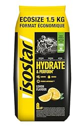 Isostar Hydrate & Perform, 1.5 kg de Bebida Electr...: HIDRATACIÓN ÓPTIMA PARA EL RENDIMIENTO: Bebida isotónica especialmente formulada para mantener el equilibrio hídrico y energético durante entrenamientos o competiciones intensas. Ideal para deportes de resistencia o sesiones prolongadas. APORTE RÁPID...