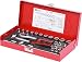 Produktbild KS Tools 917.4030 1/4" Steckschlüssel-Satz, 30-tlg., Matt Satiniert