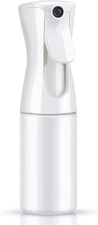 Alpree Hair Spray Bottle Continuous Water Mister Spray Bottle Empty Ultra Fine for Hair Styling, Pets, Plants, Cleaning, Misting & Skin Care, Salons, for Taming Hair in Morning, Curly Hair, Essential Oil Scents & More