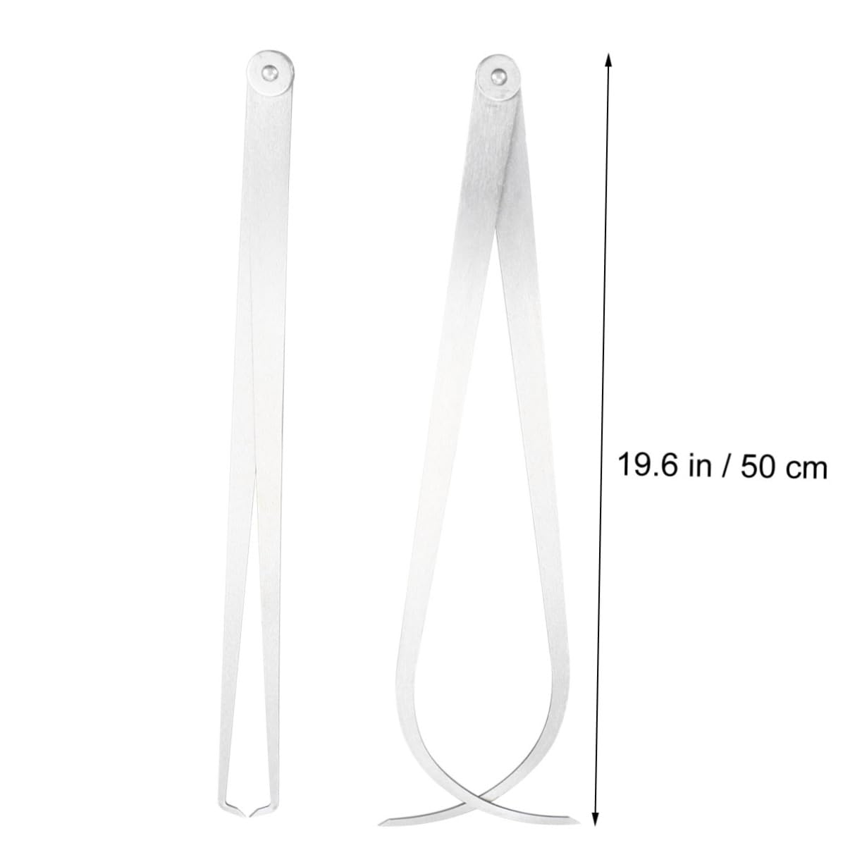 500mm Dual Scale Measuring Caliper Set Creative Distance Measuring Tool for Men and Women Precision Measurement for Pottery and DIY Projects