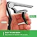 Guitar Capo, 6-String Acoustic & Electric Guitar Capo,Capo for acoustic guitar(Black)