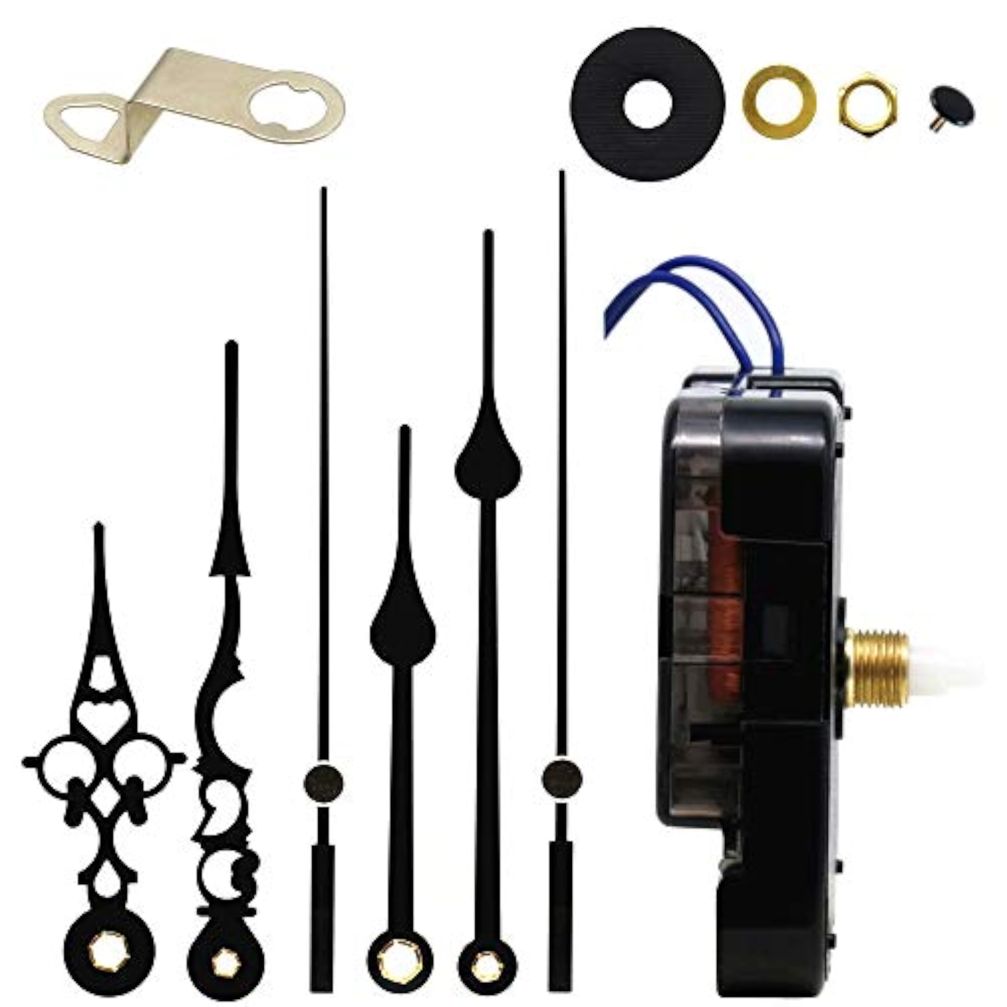 Hour Trigger Switch Clock Movement Repair Kit, 17/32'' Shaft