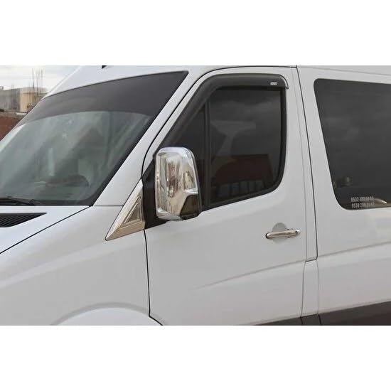 Coques de rétroviseur chromées Mercedes Sprinter W907 2018-2026 accessoire