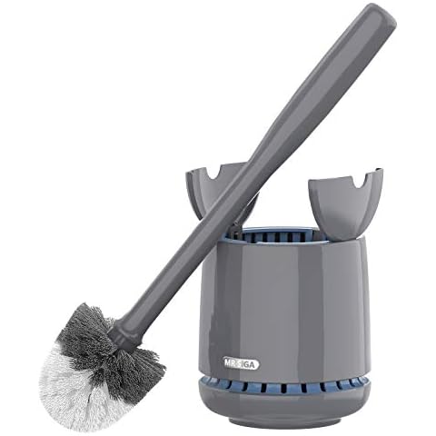 MR.SIGA Toilet Bowl Brush with Holder Cover