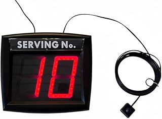 Impretech International Group - Sistema de gestão de turnos (LED vermelho) botão com cabo