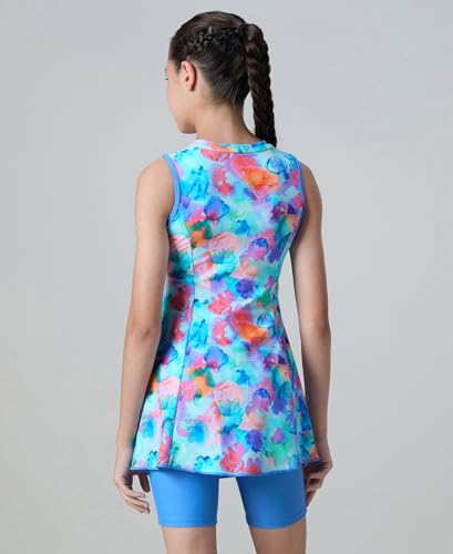 Image of Speedo Girl's Endurance 10 Racerback Swimdress with Boyleg