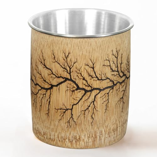 Bamboo Tea Cup with Stainless Steel Interior