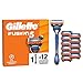 Produktbild Gillette Fusion5 Rasierer für Männer UEFA Champions League Special Edition, 1 Gillette Rasierer, 12 Ersatzklingen, Mit Gleitstreifen und 5 Klingen für eine gründliche, langanhaltende Rasur
