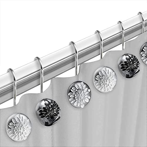 Popular Bath Shower Hooks, Erica Collection, Grey #TOP2