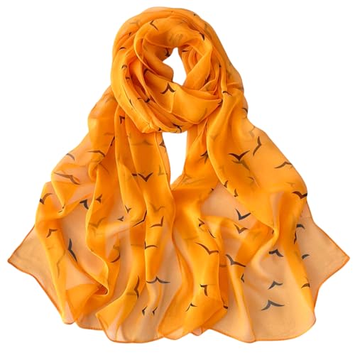 FAIRYGATE Halstuch Damen Schal Damen Dünn Damen Schal Halstuch Tuch für Frühling Sommer Ganzjährig B7124