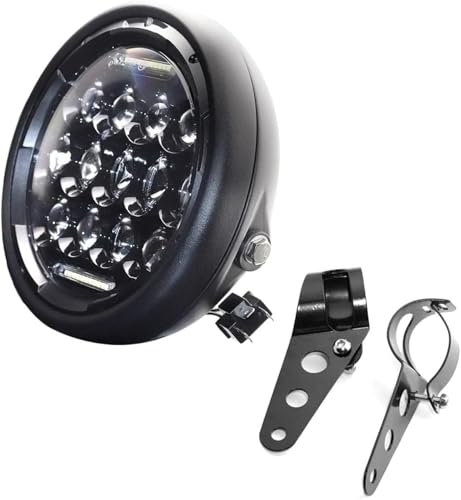 Phare de moto LED 7,5 pouces pour remplacer optique Harley et Honda