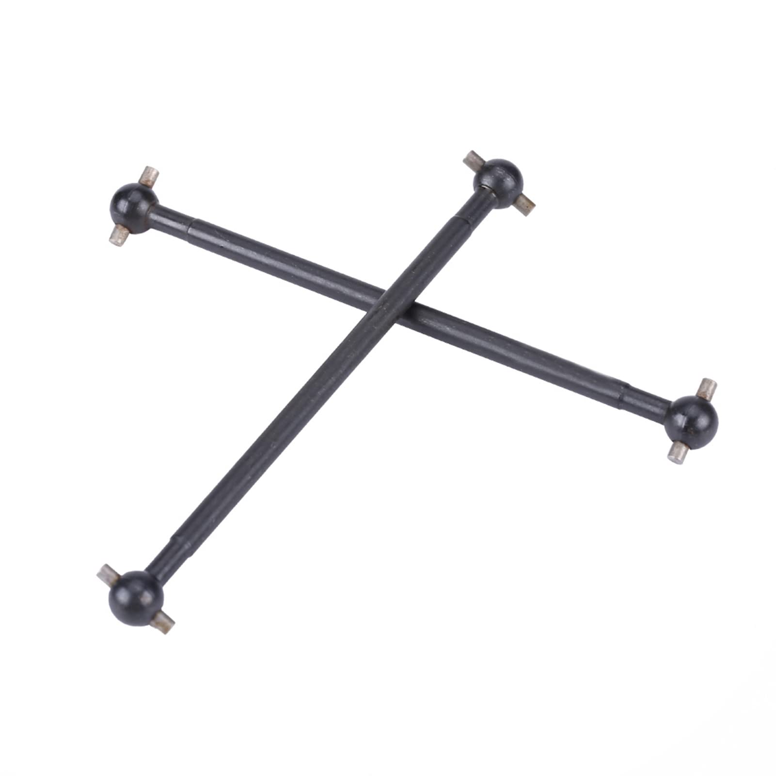 Lot De 2 Arbres De Transmission Métal 97,2mm Pour Voiture RC HIMOTO E10MTL - Pièces De Rechange CNC Noir