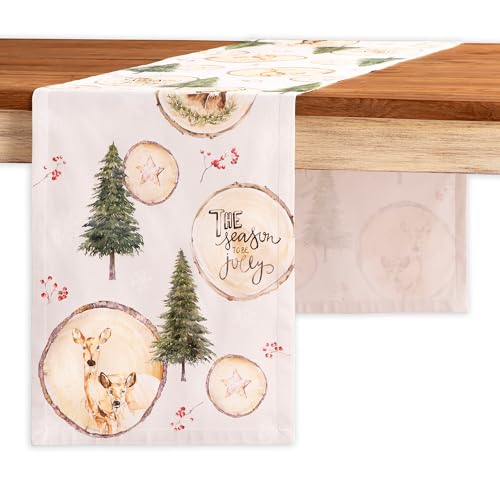 Maison d' Hermine Table Runner 100% Cotton 14.50" x 48" (Single Layer)