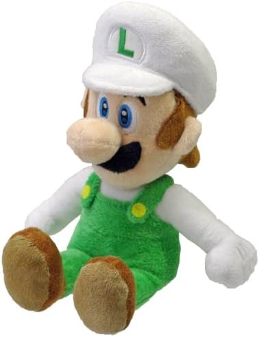 Super Mario Fire Luigi Plush 