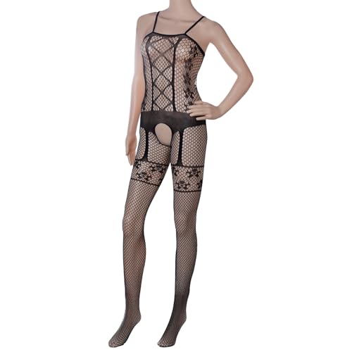 Fengek 99-ENF9-OI9C 3 Packs Women Fishnet Bodysuits thumb #3