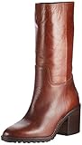 Grain leather Shabbies Amsterdam Damen SHS0772 Boot 7 cm Shiny Grain Leather, Brown, 36 EU