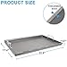 Full-Size Griddle Inserts for Weber Spirit I & II 300 Series, Flat Top Griddle Plate for Weber Spirit E-310/E-320 S-310/S-320 Spirit II E/S-310 E/S-320 Series, Replace for 6787
