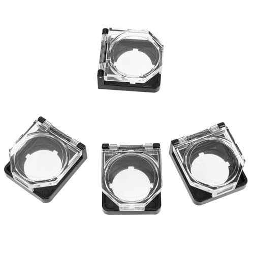 Protector para botón con tapa de plástico PRETYZOOM resistente al agua 12 u. 2