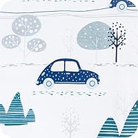 Baby Comfort Parure De Lit Bébé 3 Pièces Avec Housse De Couette, Taie D'oreiller Et Drap-housse Pour Lit Bébé 120 X 60 Cm (cœurs Bleus