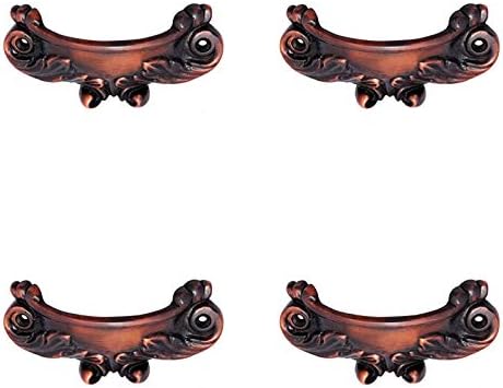 Adonai Hardware Ezel Decorative Brass Drawer Pull (Supplied as 4 Pieces per Pack)