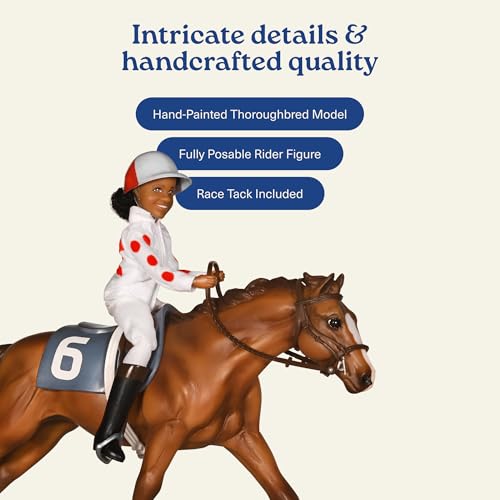 Breyer Cheryl White Rider Horse & Book Set 6236 miniatura 6