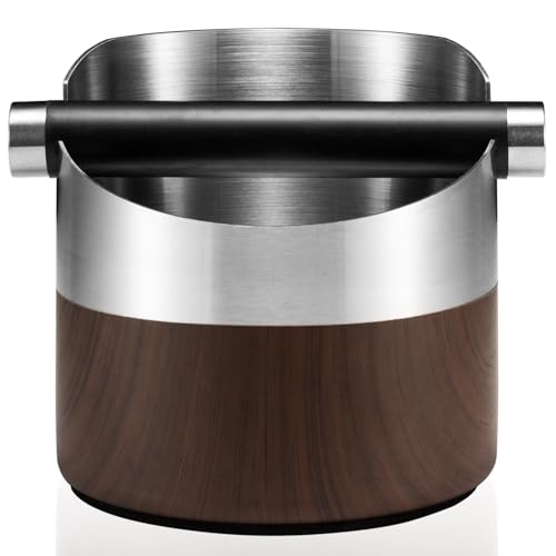 Mutex Espresso Knock Box with Removable Bar