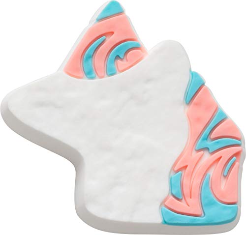 Crocs Jibbitz Throwback SHOE ACCESSORY| Jibbitz for Crocs, Lucky SHOE ACCESSORY Unicorn, Small