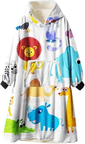 Couverture à capuche de qualité supérieure confort absolu taille unique - 2