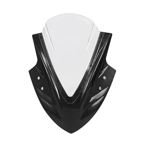 Pare-Brise Moto Réduction Turbulences Déflecteur de Vent pour Kawasaki Ninja 300 400