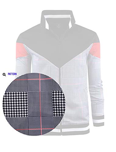 Image of SCREENSHOT-TRACK JACKET Mens Urban Hip Hop Premium Track Jacket - Slim Fit Side Taping Sportswear Urbanwear Streetwear Top