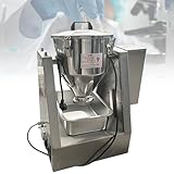 Stainless Steel Automatic Granular Mixer, 5L 10L Electric Industrial Blender Machine for Dry Powder Resin Food Material 5L