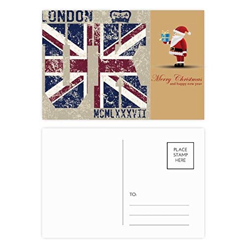 Cartes postales Union Jack lot de 20 grand format pour collection