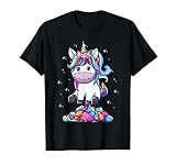 Rainbow Farting Unicorn Funny Unicorn Fart Party T-Shirt