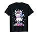 Rainbow Farting Unicorn Funny Unicorn Fart Party T-Shirt