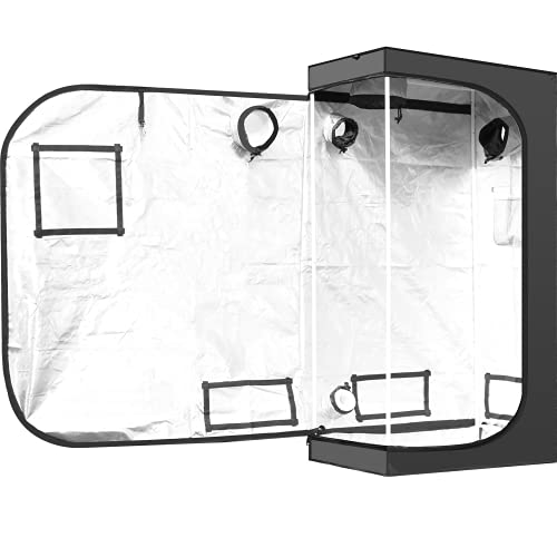 Ipower Grow Tent Kit Complete Al600W Full Spectrum Led Plant Light Lamp Indoor Hydroponics 20"X36"X62" Greenhouse Combo With 4" Fan Filter Ventilation System Setup Package For Veg Flower #TOP1