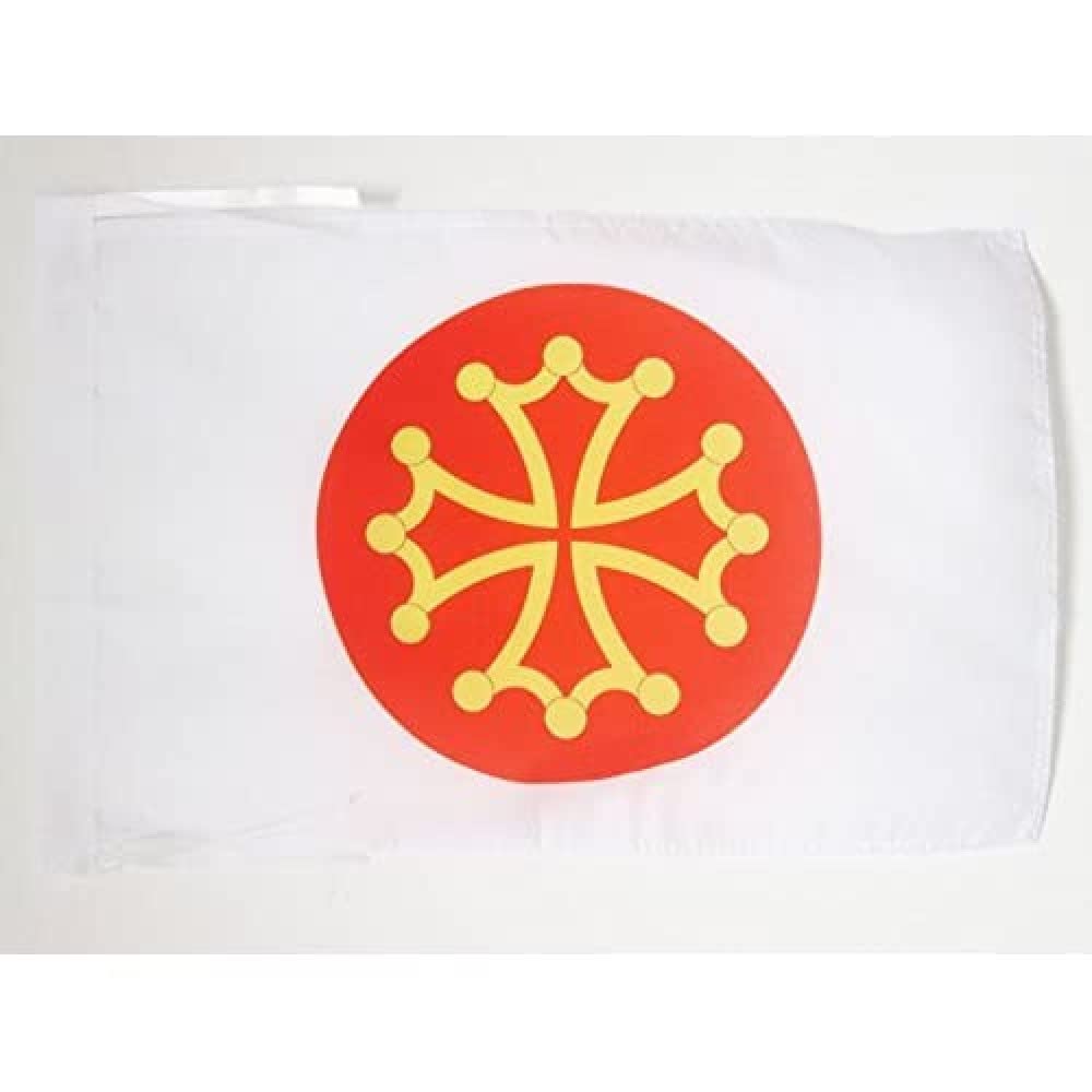 Iran Old Persia Flag 18'' x 12'' cords - Persian SMALL flags 30 x 45cm - Banner 18x12 in - AZ FLAG — view 226
