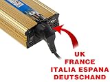 KALEA-INFORMATIQUE Przetwornica napięcia 60 V na 220 V na wyjściu. Moc ciągła 500 W, moc szczytowa 1000 W