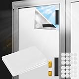 Inchoco Bedroom Curtains Blackout - 79"x57" 100% Black Out Window Blind Cover Paper Film Portable Travel Blackout Curtains Temporary Blind Screen Darkening Fabric for Baby Nursery No Drill Cut to Size